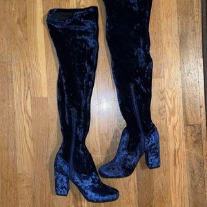 Gently worn over the knee boot!